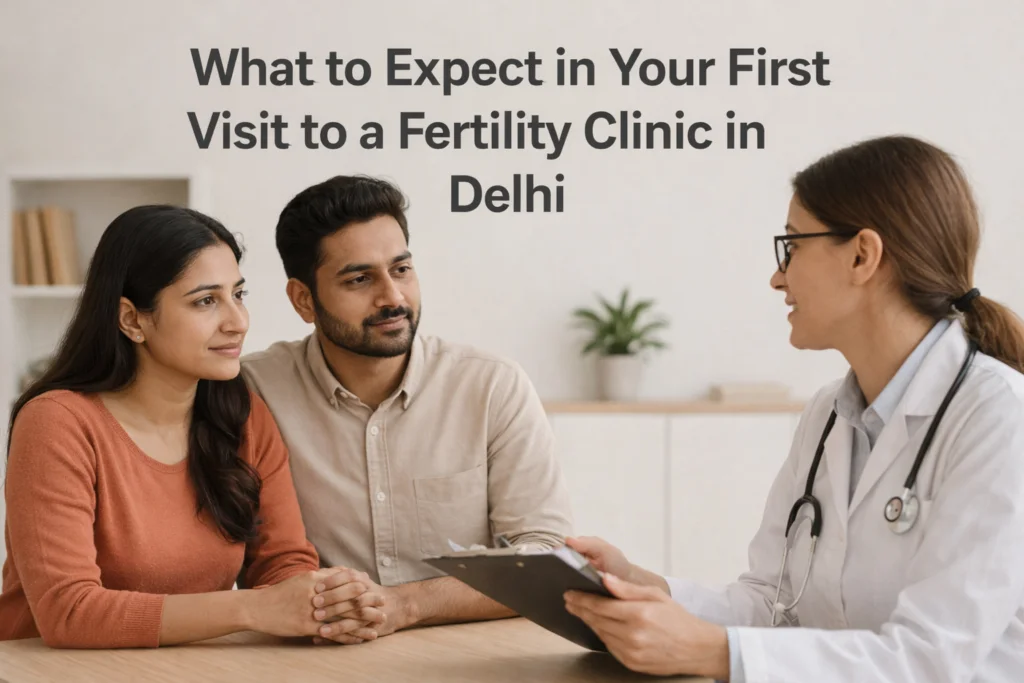 First Visit to a Fertility Clinic in Delhi