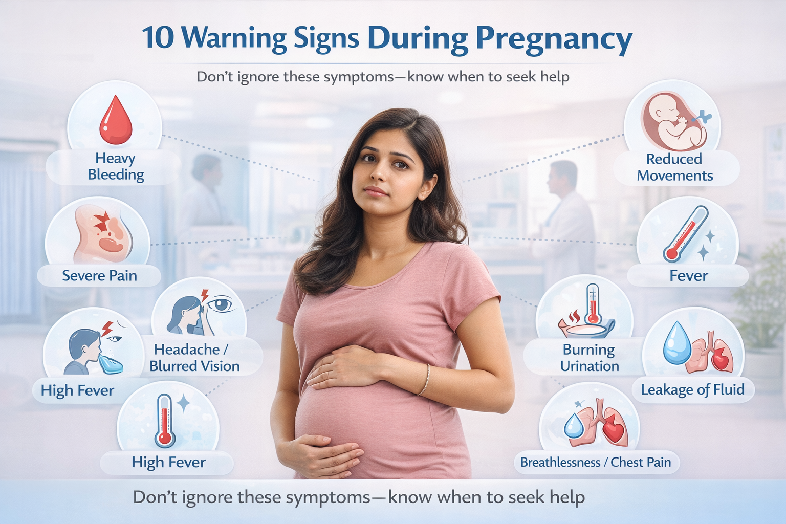 10 Warning Signs During Pregnancy