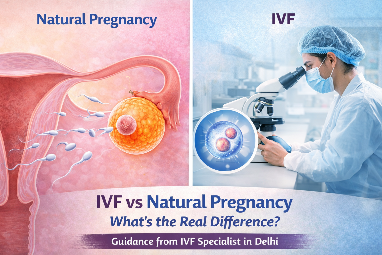 IVF vs Natural Pregnancy