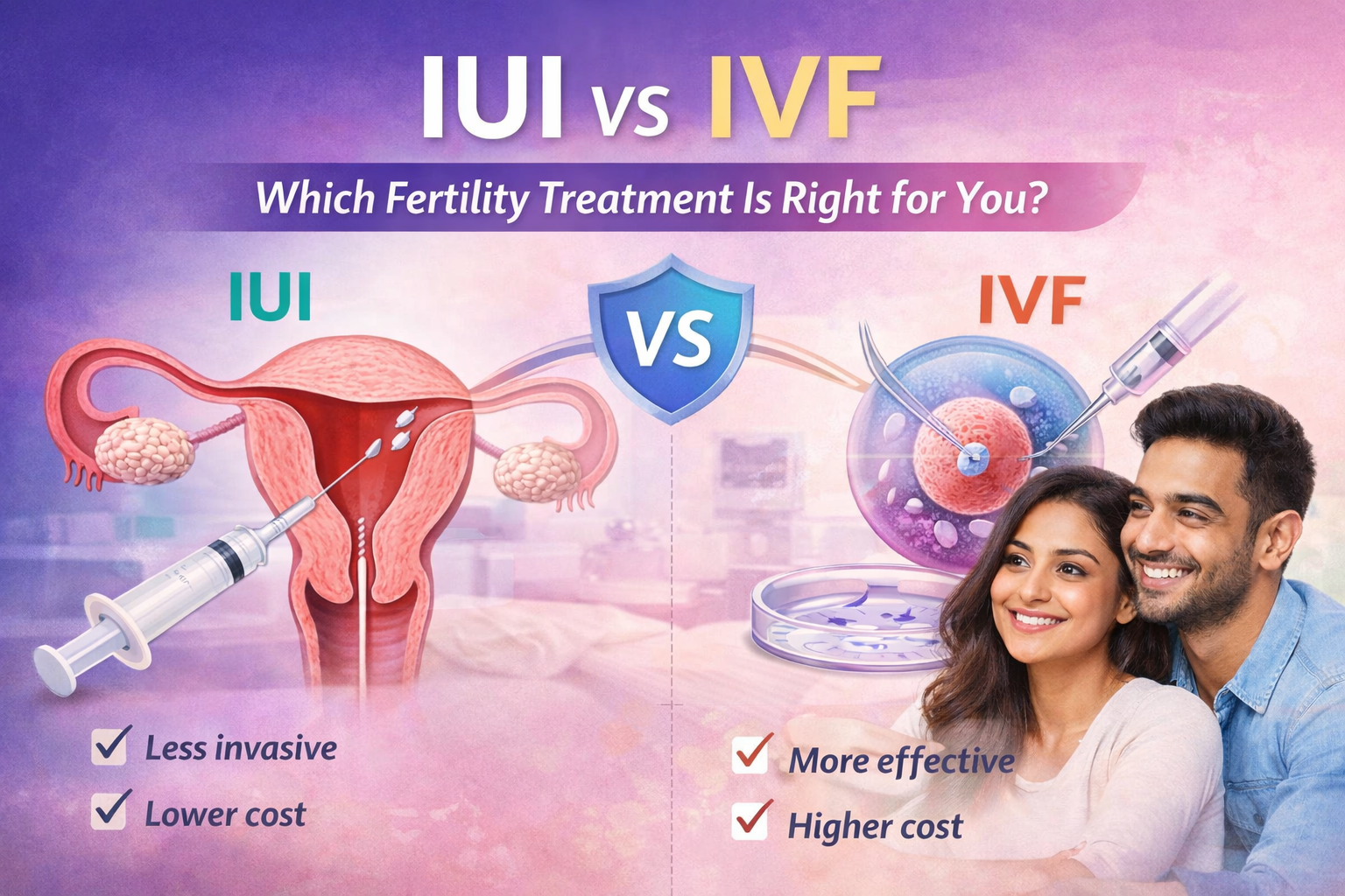 IUI vs IVF