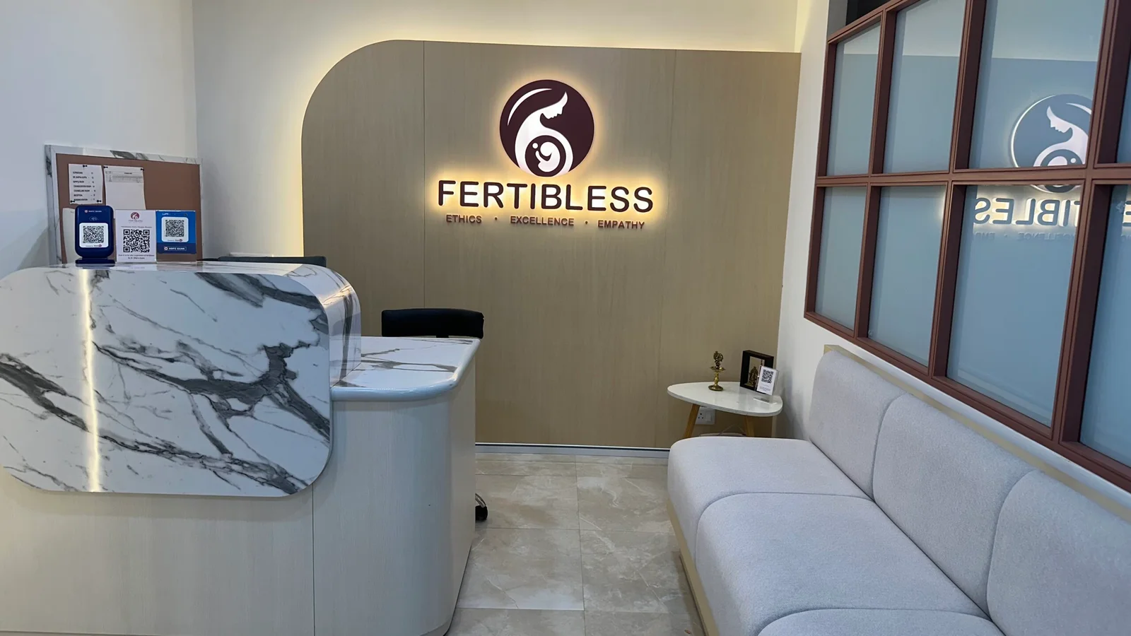 fertibless-clinic-reception fertibless clinic reception